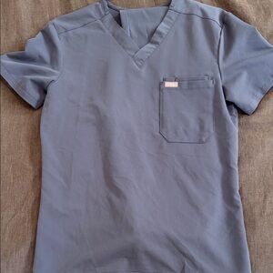 Figs Men's Slate scrub set XS